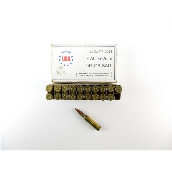 WINCHESTER 7.62MM AMMO LOT