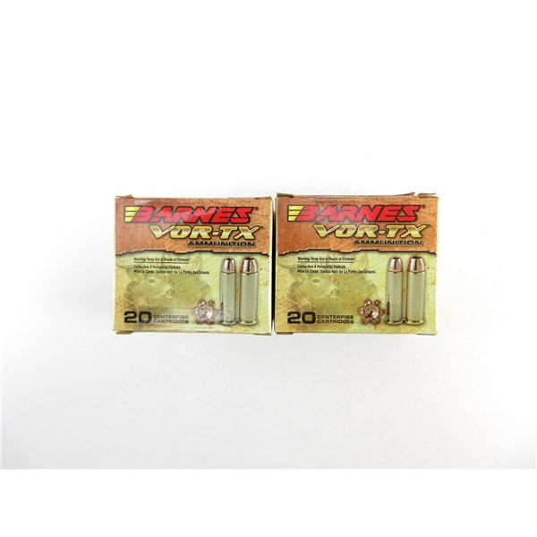 BARNES VOR-TX .357 MAG AMMO LOT
