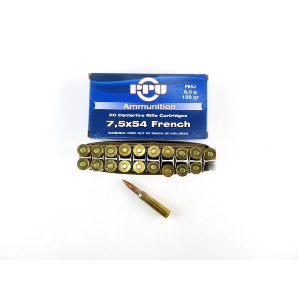 PPU 7.5X54 FRENCH AMMO LOT