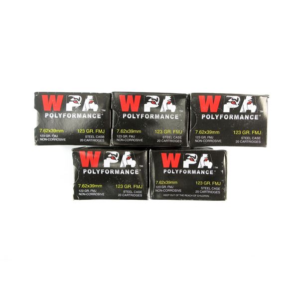 WPA 7.62X39MM AMMO LOT
