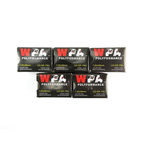 WPA 7.62X39MM AMMO LOT