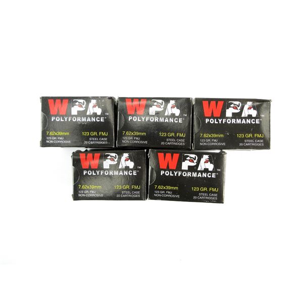 WPA 7.62X39MM AMMO LOT