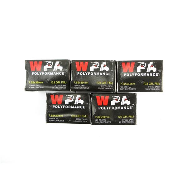 WPA 7.62X39MM AMMO LOT