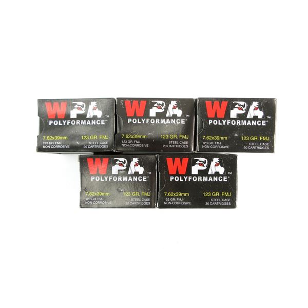 WPA 7.62X39MM AMMO LOT
