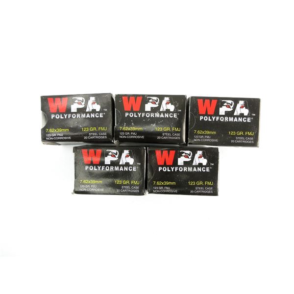 WPA 7.62X39MM AMMO LOT
