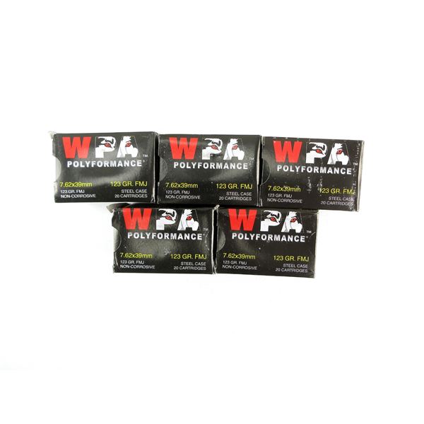WPA 7.62X39MM AMMO LOT