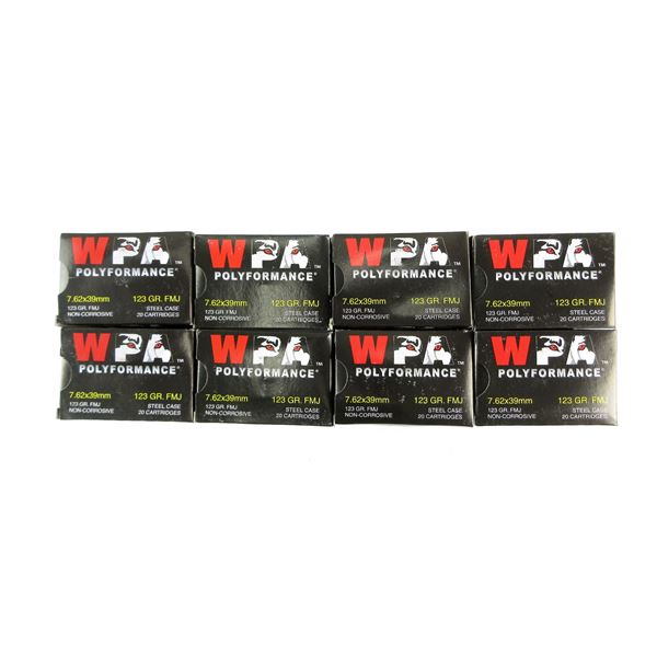 WPA 7.62X39MM AMMO LOT