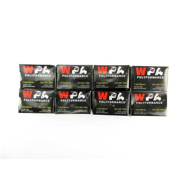 WPA 7.62X39MM AMMO LOT