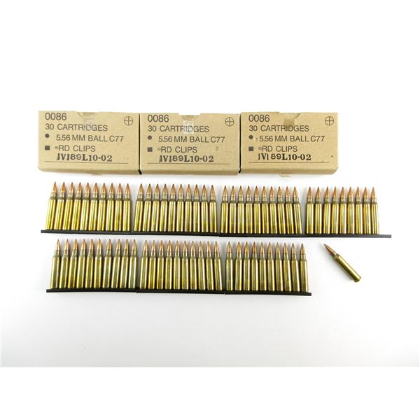 CANADIAN MILITARY 5.56MM AMMO LOT