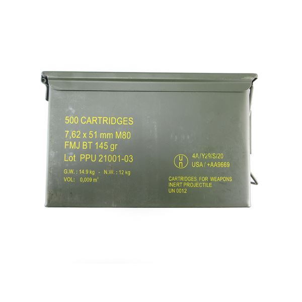 PPU 7.62X51 M80 AMMO LOT