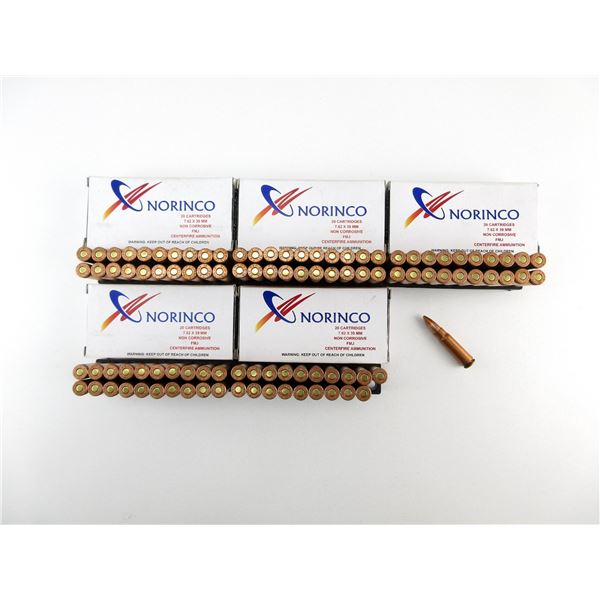 NORINCO 7.62X39MM AMMO LOT