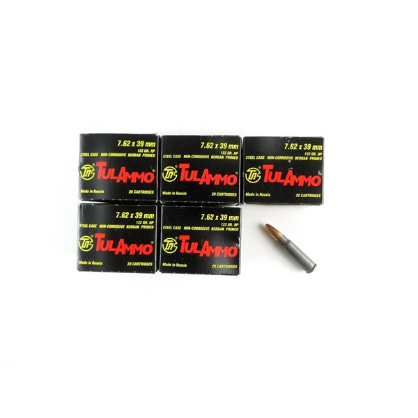 TULAMMO 7.62X39MM AMMO LOT