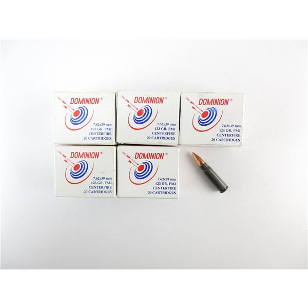 DOMINION 7.62X39MM AMMO LOT