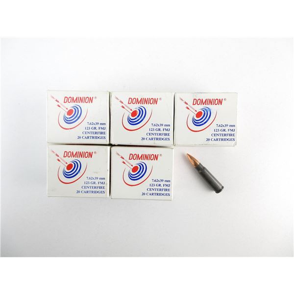 DOMINION 7.62X39MM AMMO LOT