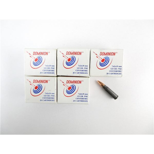 DOMINION 7.62X39MM AMMO LOT