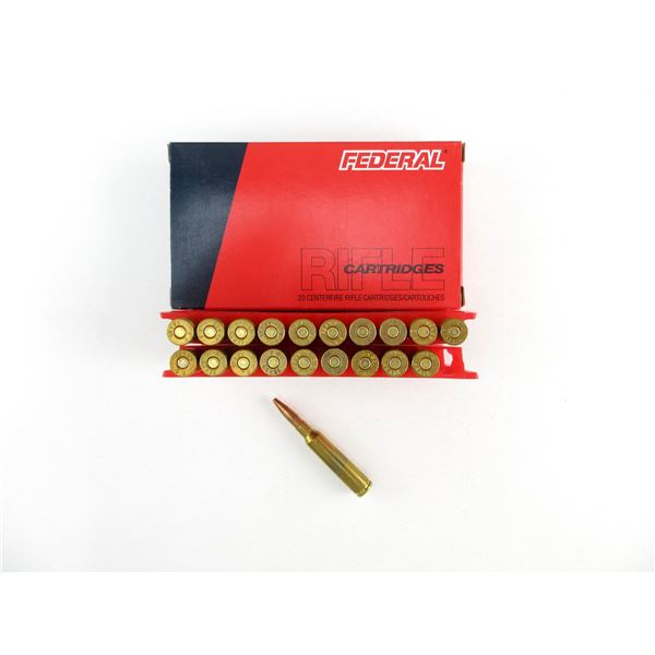 FEDERAL 6.5X55MM AMMO LOT