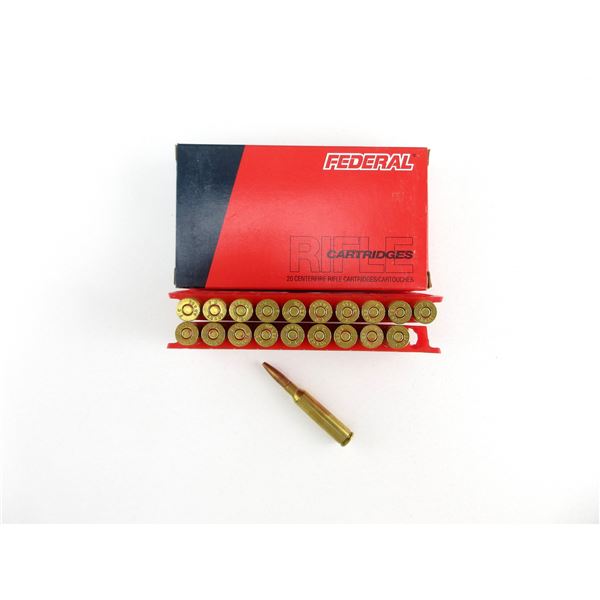 FEDERAL 6.5X55MM AMMO LOT