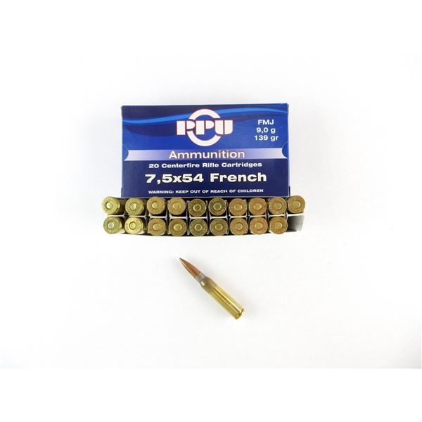 PPU 7.5X54 FRENCH AMMO LOT