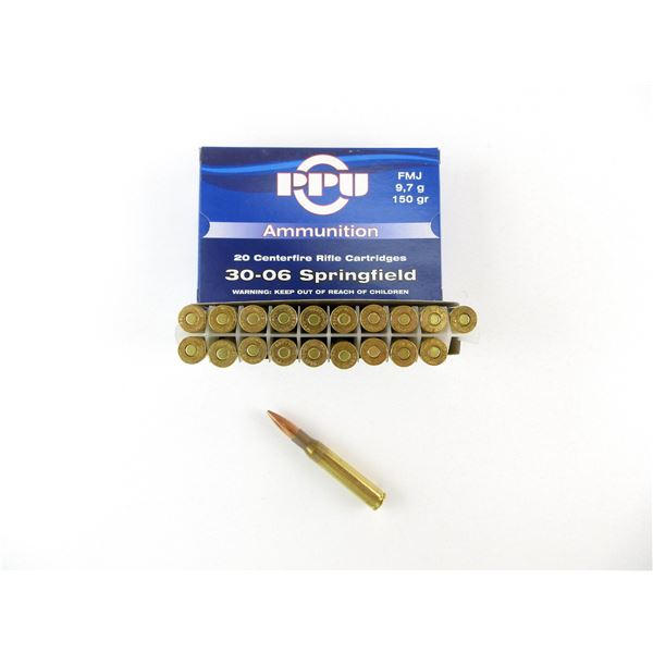 PPU .30-06 SPRG AMMO LOT