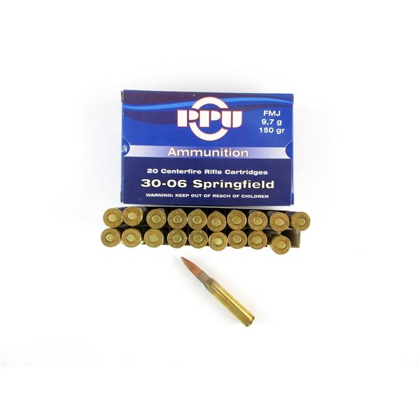 PPU .30-06 SPRG AMMO LOT