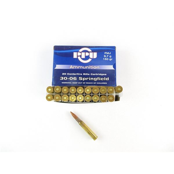 PPU .30-06 SPRG AMMO LOT