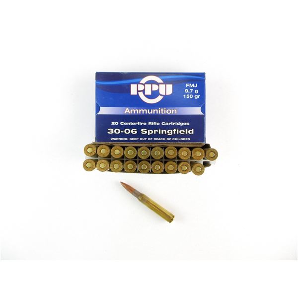 PPU .30-06 SPRG AMMO LOT
