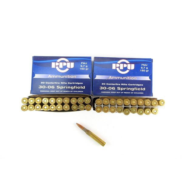 PPU .30-06 SPRG AMMO LOT