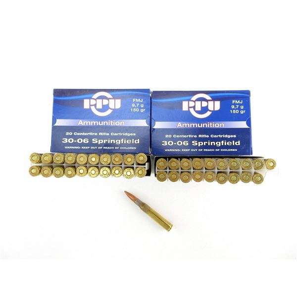 PPU .30-06 SPRG AMMO LOT