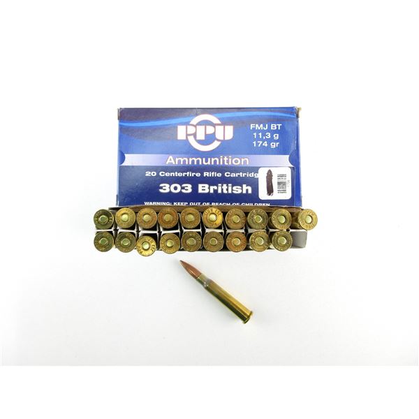 PPU .303 BR AMMO LOT