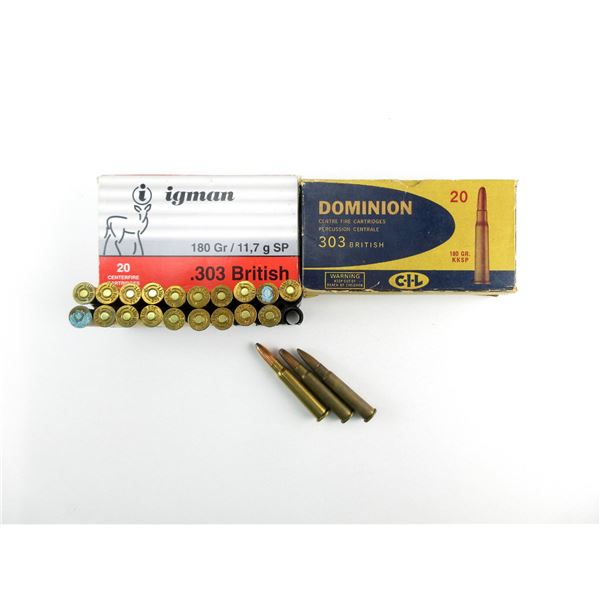 ASSORTED .303 BR AMMO LOT