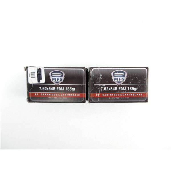 MFS 7.62X54R AMMO LOT