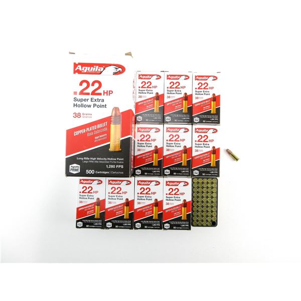 AGUILA .22 LR AMMO LOT