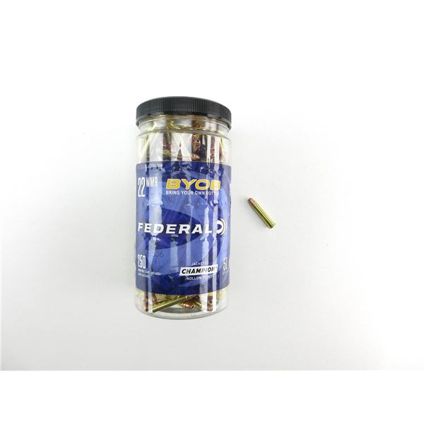 FEDERAL .22 WMR AMMO LOT