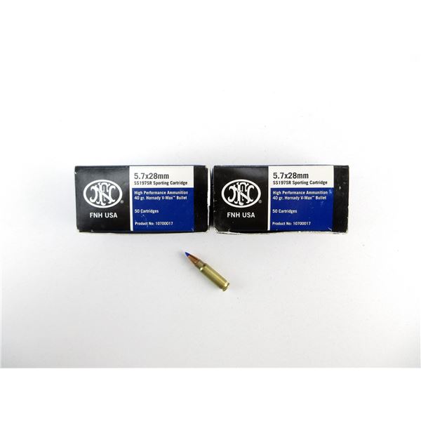 FNH USA 5.7X28MM AMMO LOT
