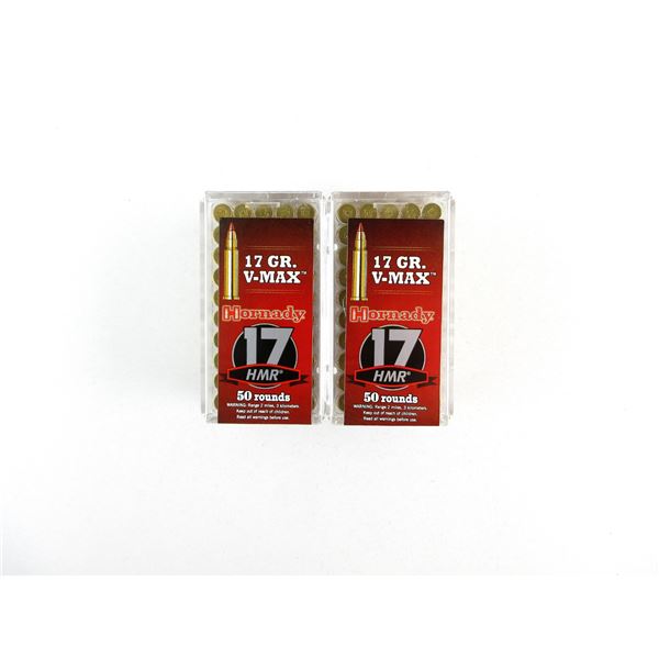 HORNADY .17 HMR AMMO LOT