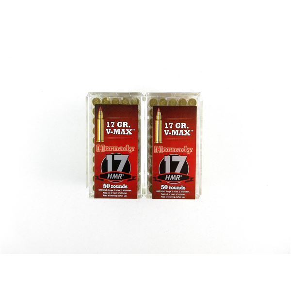 HORNADY .17 HMR AMMO LOT