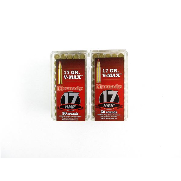 HORNADY .17 HMR AMMO LOT