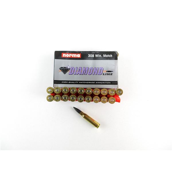 NORMA .308 WIN MATCH AMMO LOT