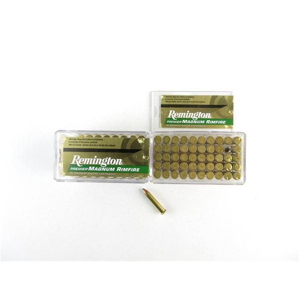 REMINGTON .22 WIN MAG AMMO LOT