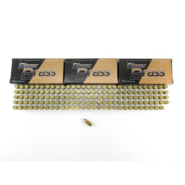 BLAZER 9MM LUGER AMMO LOT
