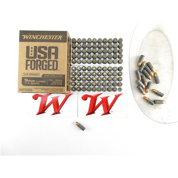 WINCHESTER 9MM LUGER AMMO LOT