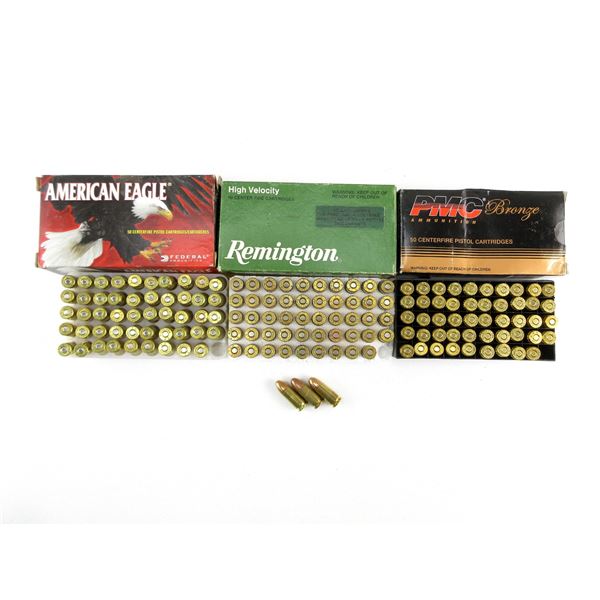 ASSORTED 9MM LUGER AMMO LOT