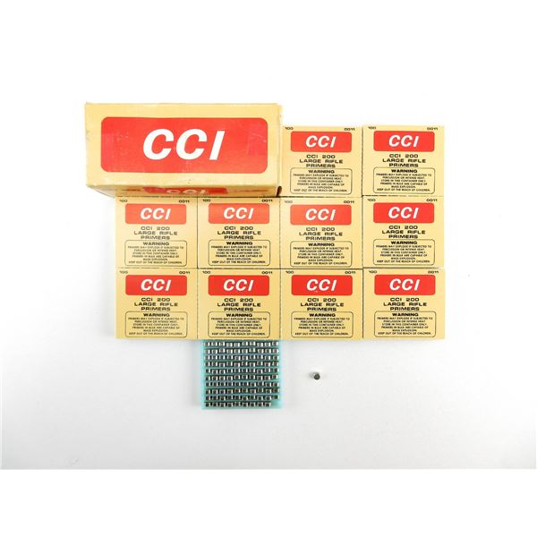 CCI NO 200 LARGE RIFLE PRIMERS LOT