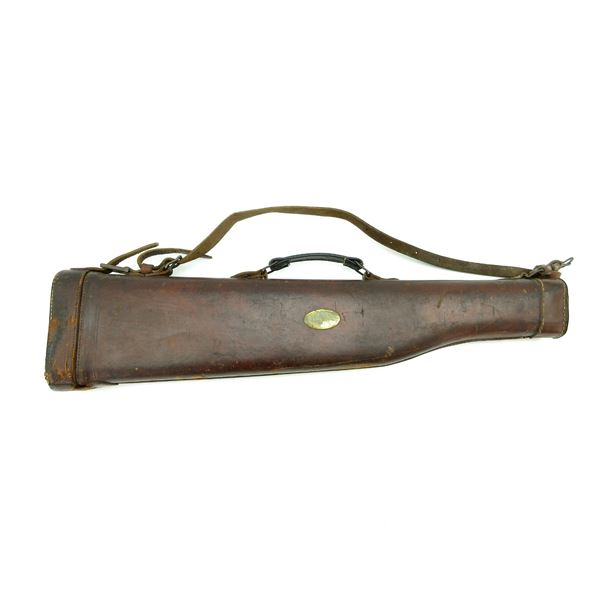 LEATHER RIFLE SCABBARD LOT