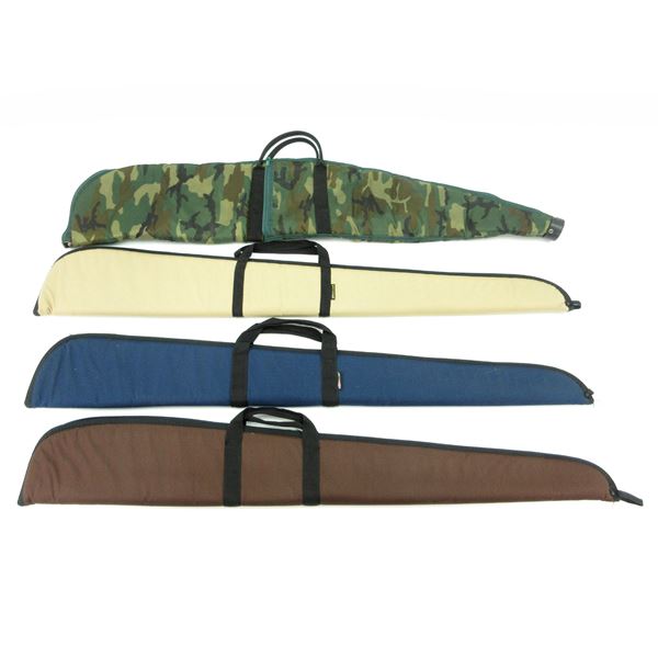 ASSORTED SOFT PADDED RIFLE CASES LOT
