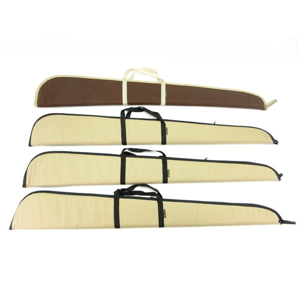 ASSORTED SOFT PADDED RIFLE CASES LOT