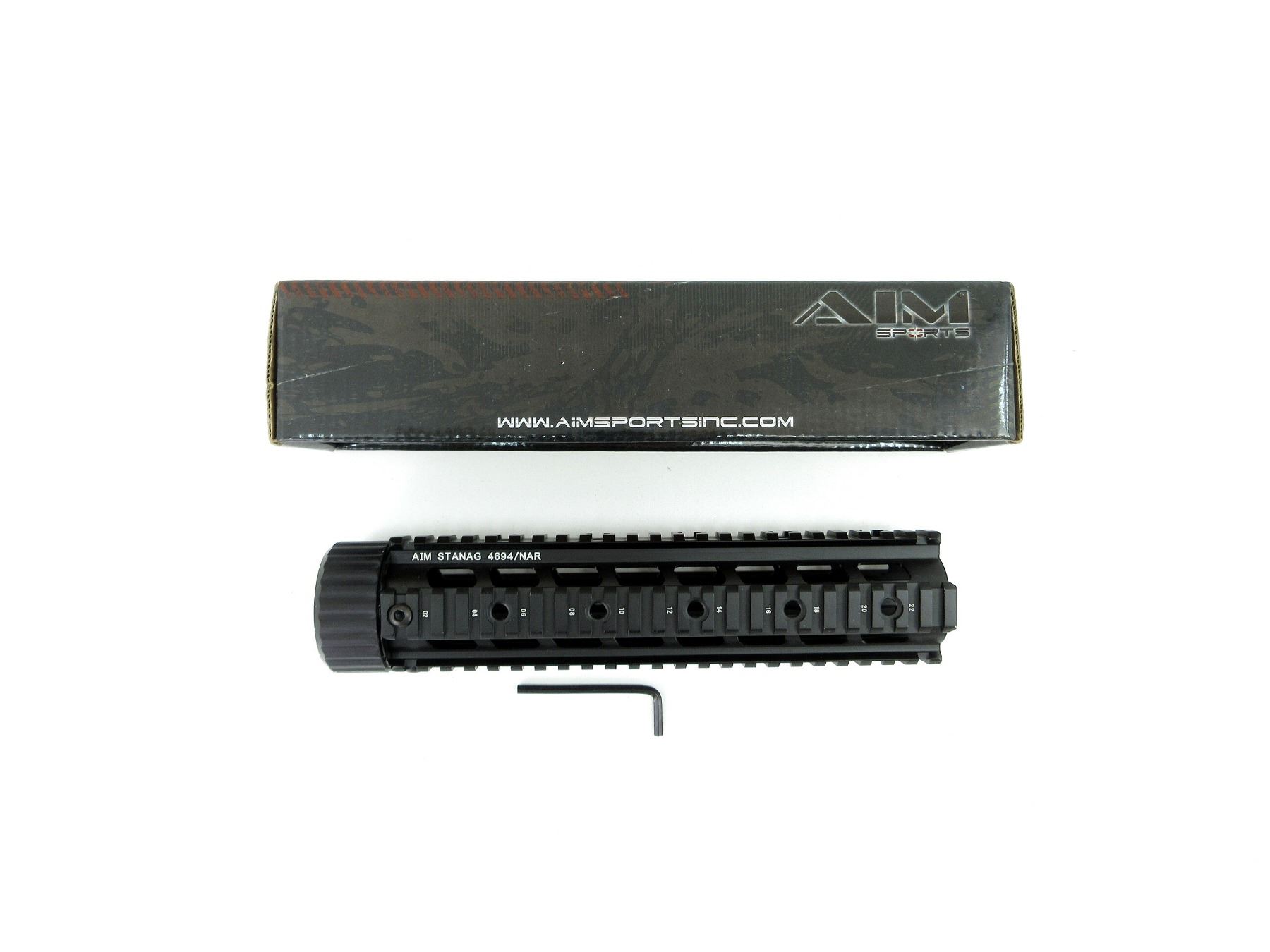 AIM SPORTS AR15 / M4 FREE FLOATING QUAD RAIL HAND GUARD