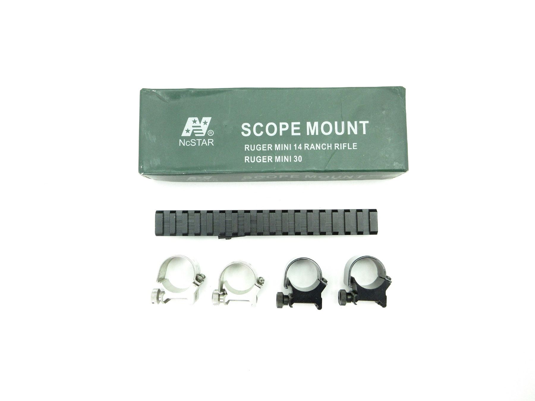 RUGER MINI 14 / MINI 30 RANCH RIFLE WEAVER SCOPE MOUNT AND WEAVER SCOPE ...