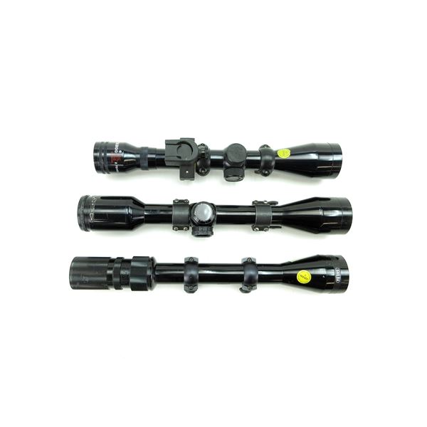 ASSORTED RIFLE SCOPES LOT