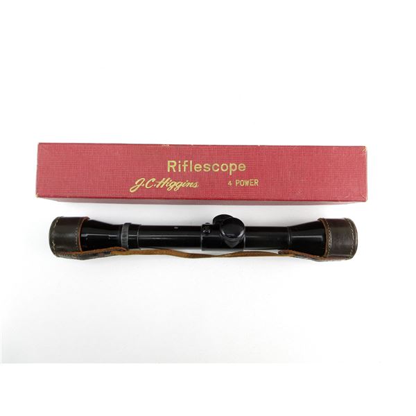 J.C. HIGGINS 4X 32MM RIFLE SCOPE